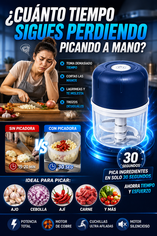 mini picadora profesional