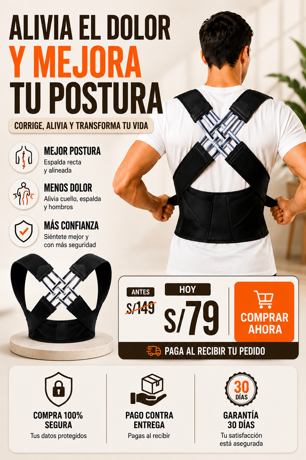POSTUREMAX - Corrector de postura Profesional